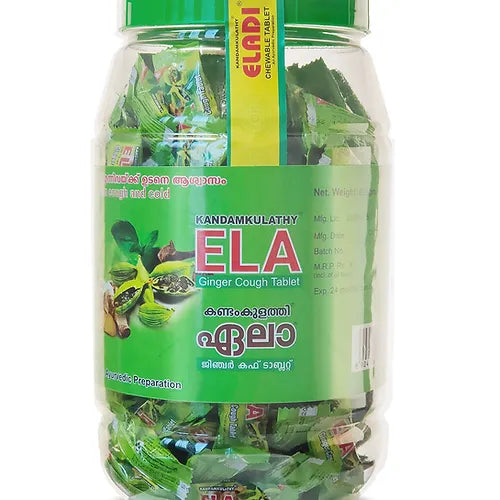 Kandamkulathy Ela Ginger Cough Tablet