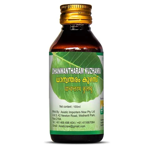 kandamkulathy Dhanwantharam Kuzhambu