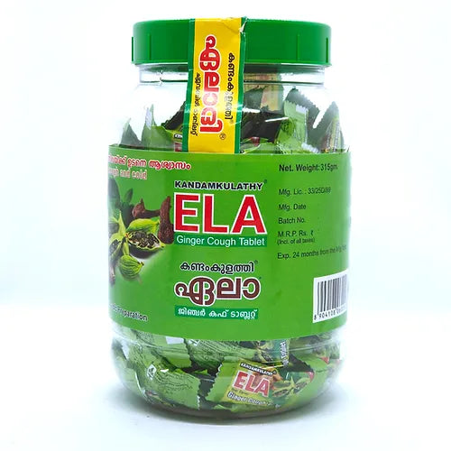 Kandamkulathy Ela Ginger Cough Tablet