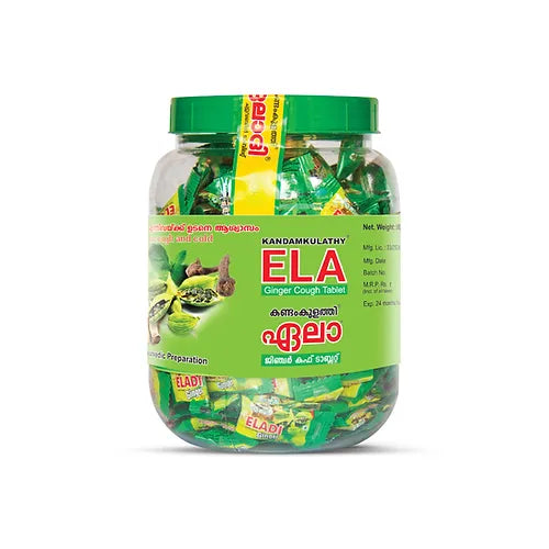 Kandamkulathy Ela Ginger Cough Tablet