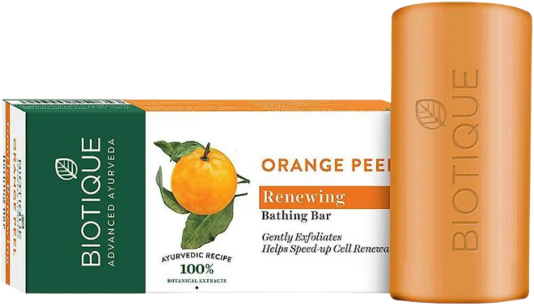 Biotique Orange Peel Revitalizing Body Soap - 150 GM