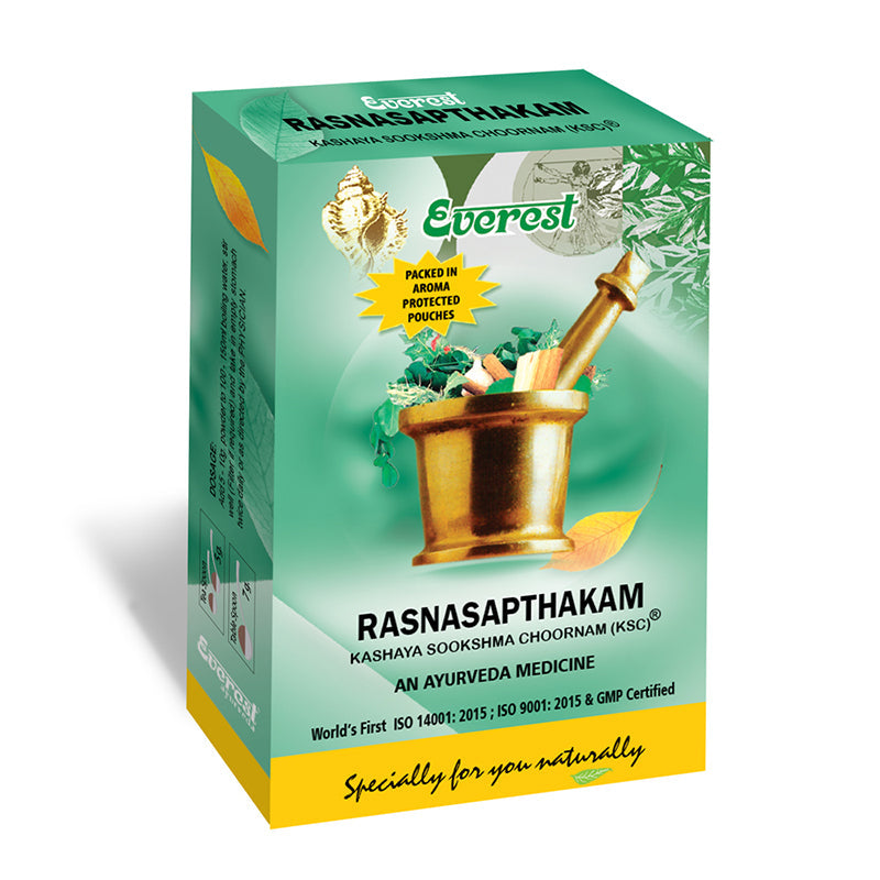 Everest Ayurveda Rasnasapthakam Kashaya Sookshma Choornam - 100 GM