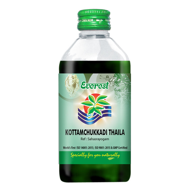 Everest Ayurveda Kottamchukkadi Thaila - 200 ML
