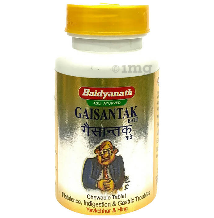 Baidyanath Jhansi Gaisantak Bati Tablets - 20 Tabs