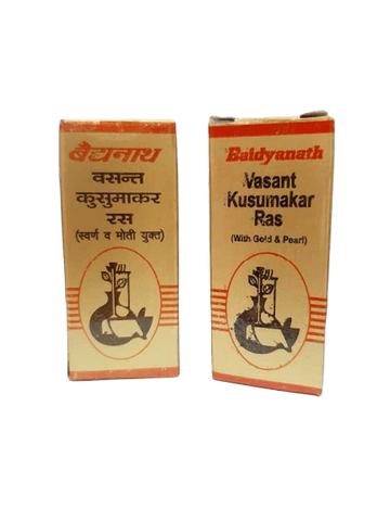 Baidyanath Basantkusmakar Ras - 25 Tablets