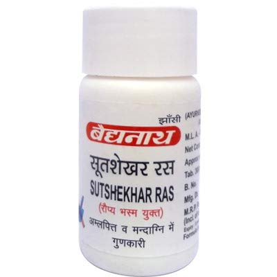 Baidyanath Sootsekhar / Sutshekhar Ras - 40 Tabs
