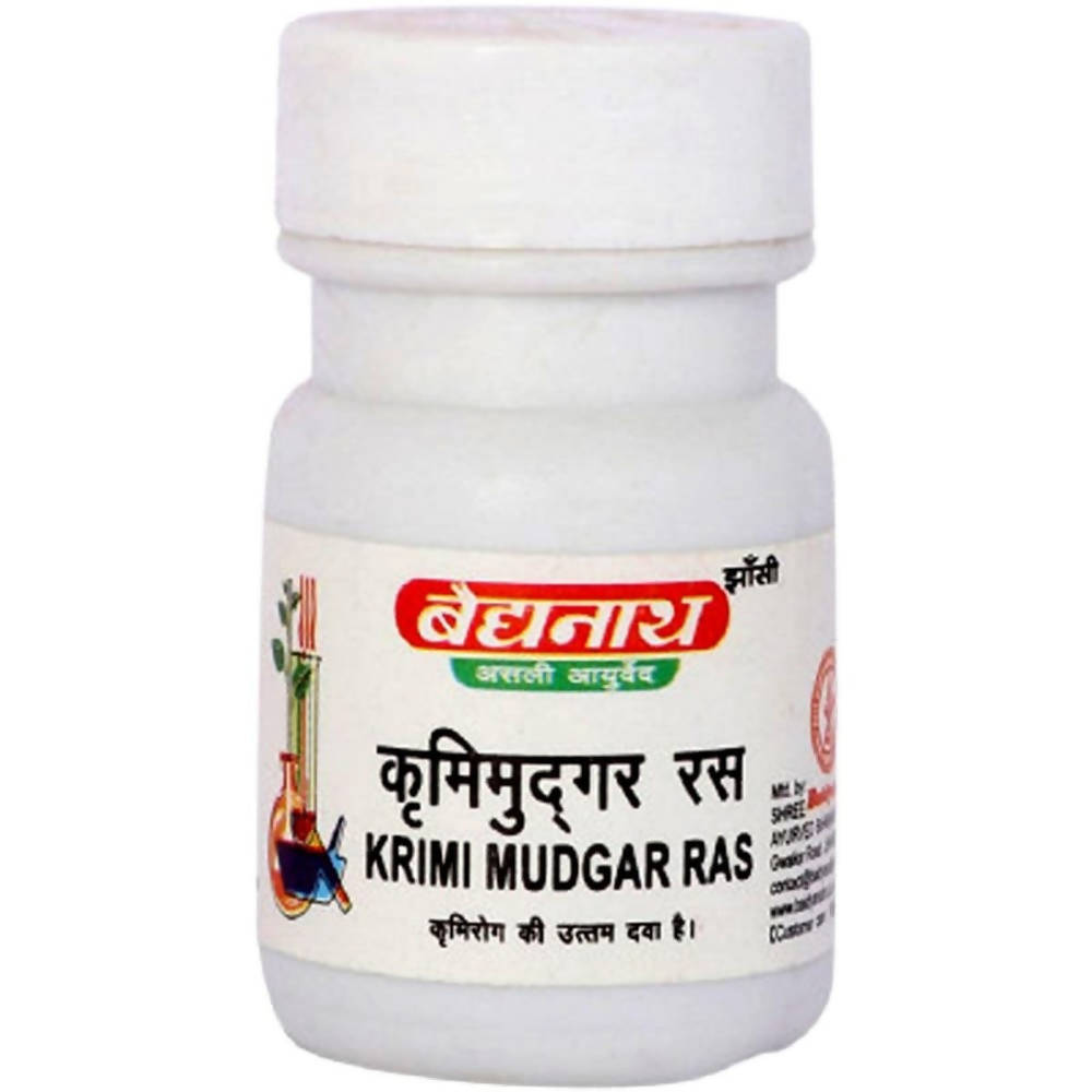 Baidyanath Jhansi Krimi Mudgar Ras Tablets - 40 Tabs