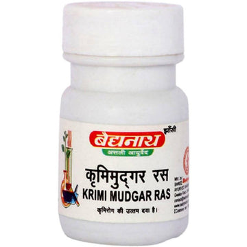 Baidyanath Jhansi Krimi Mudgar Ras Tablets - 40 Tabs