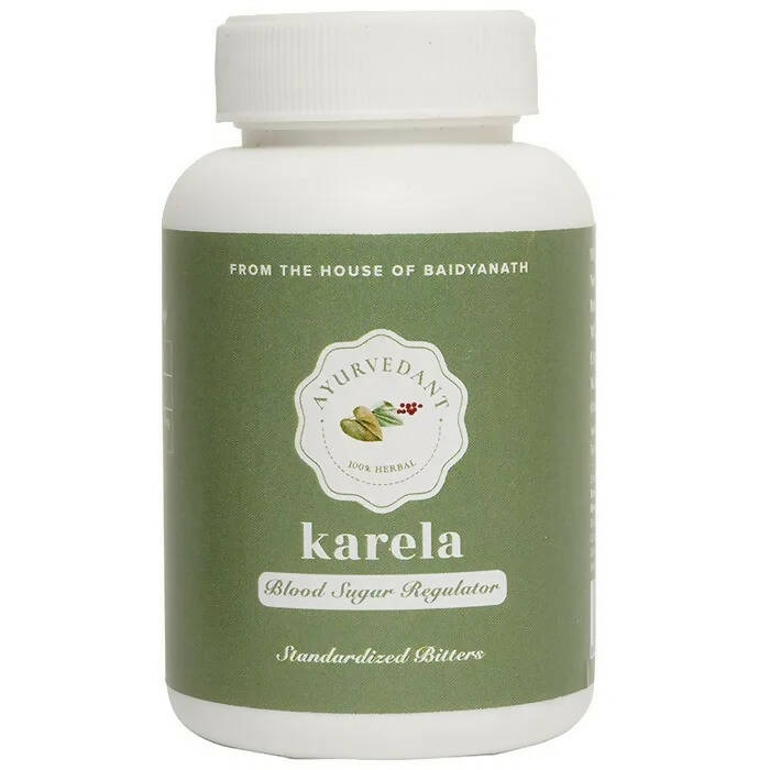 Baidyanath Jhansi Ayurvedant Karela Capsules - 60 Caps