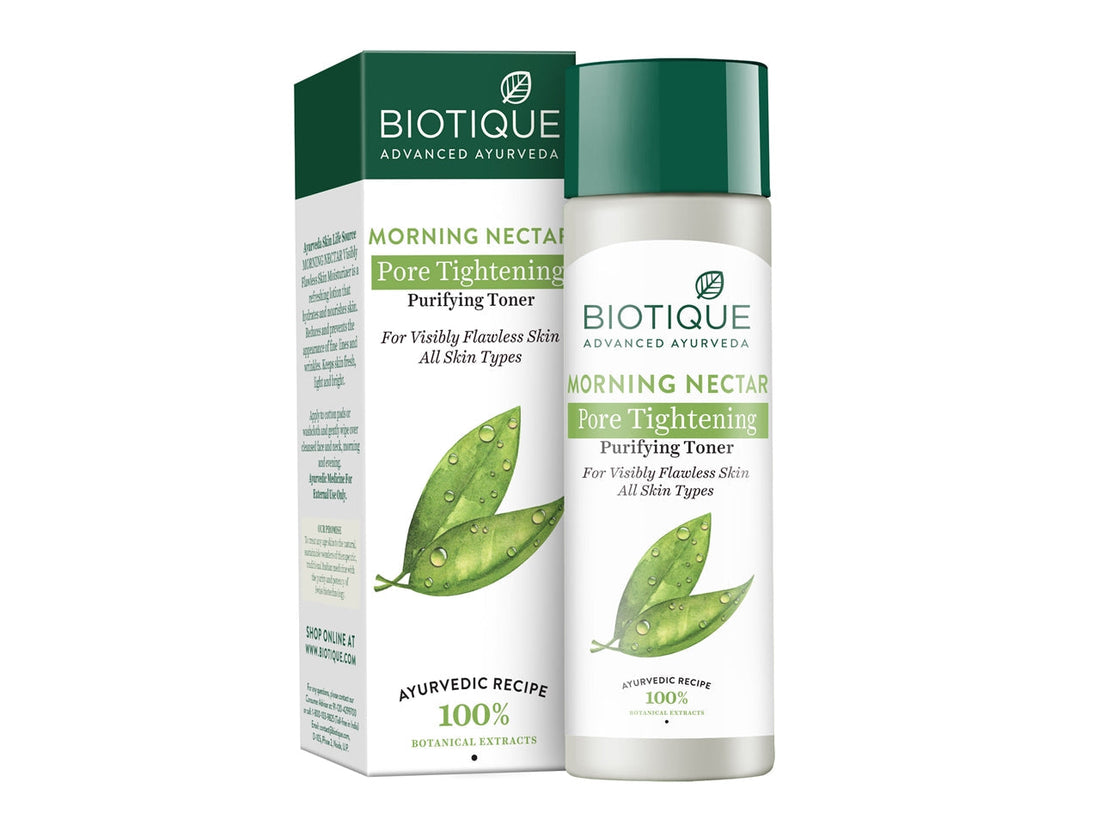 Biotique Advanced Ayurveda Bio Morning Nectar Visibly Flawless Toner - 120 ML
