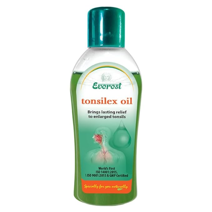 Everest Ayurveda Tonsilex Oil - 100 ML