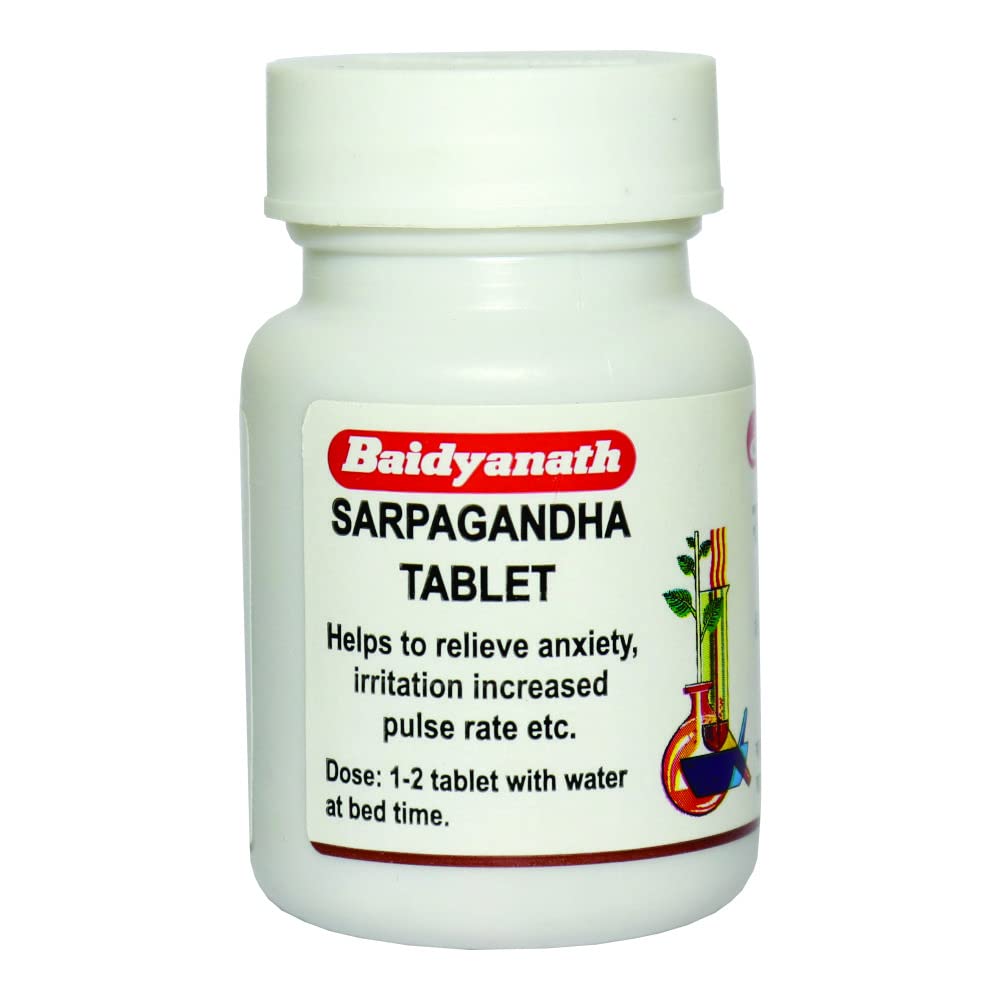 Baidyanath Jhansi Sarpagandha - 50 Tabs
