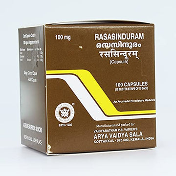 Kottakkal Rasasindooram Capsules - 100 Nos