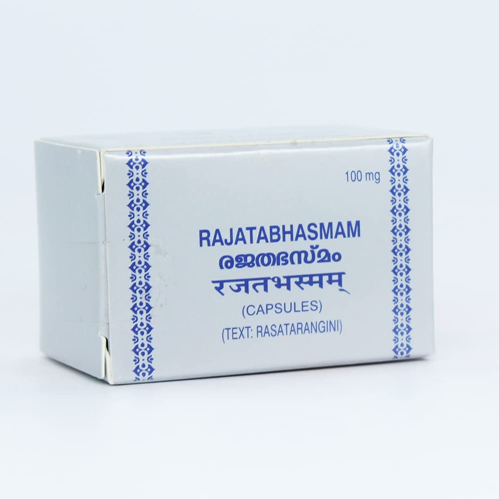 Kottakkal Rajata Bhasmam Capsules - 10 Nos