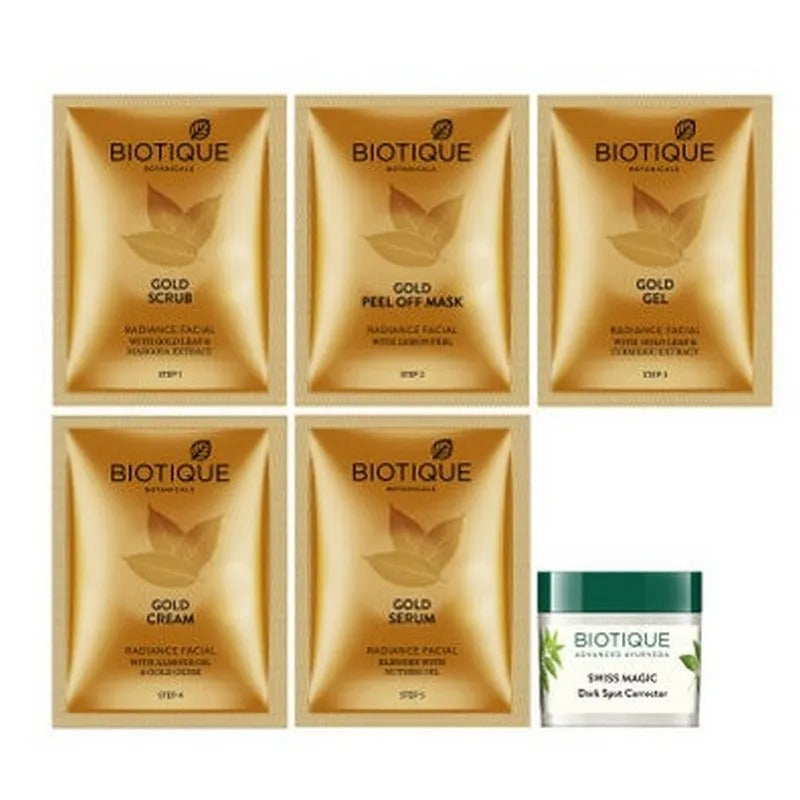 Biotique Bio Gold Radiance Facial Kit - 75 GM