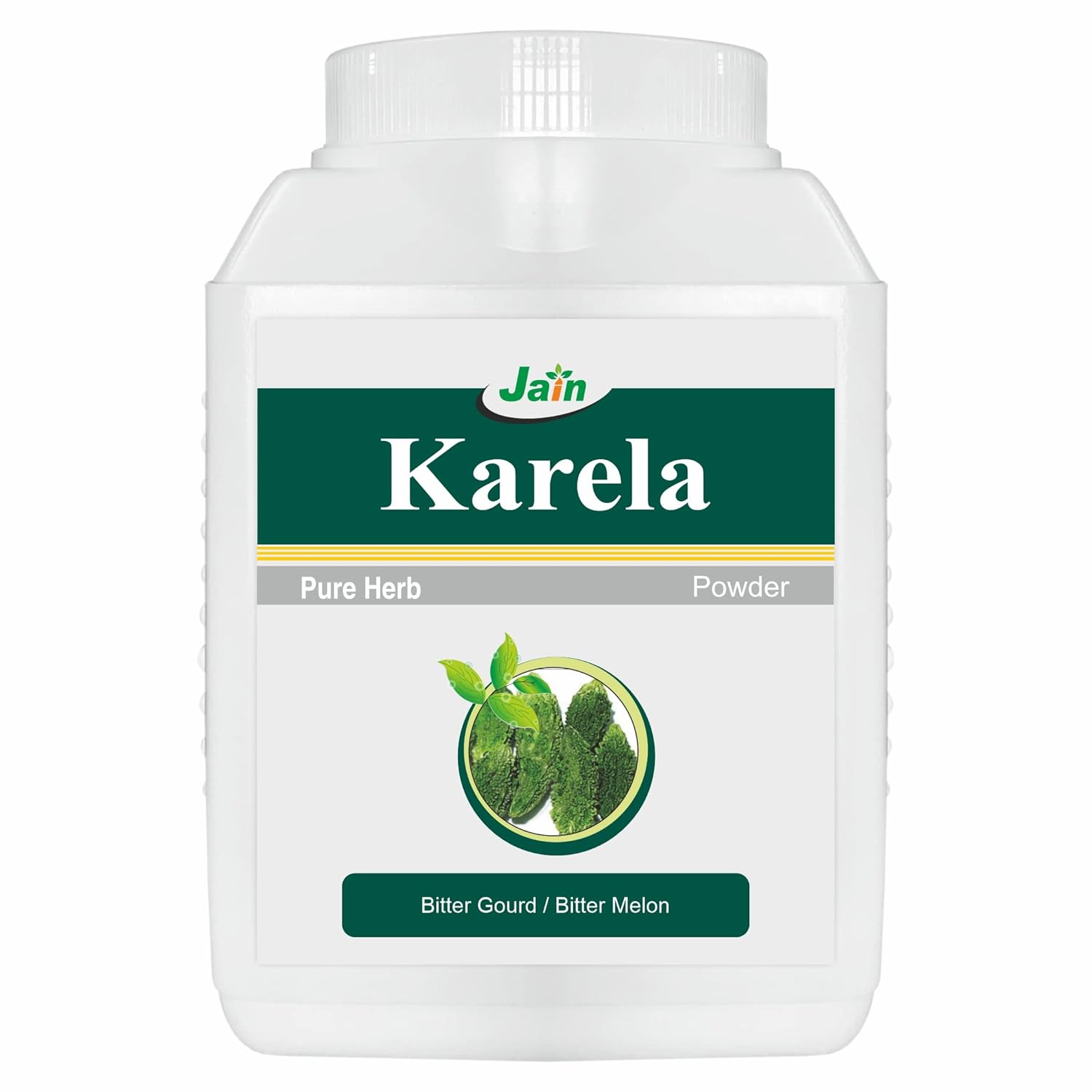 Jain Ayurveda Karela ( Momordica Charantia / Bitter Gourd) Powder - 400 GM