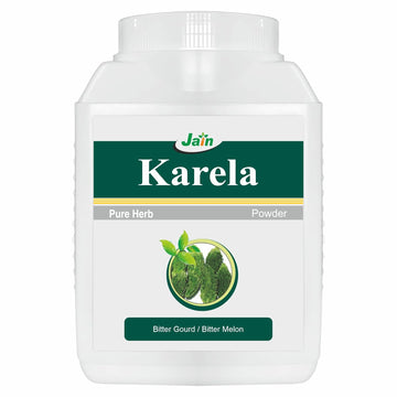 Jain Ayurveda Karela ( Momordica Charantia / Bitter Gourd) Powder - 400 GM