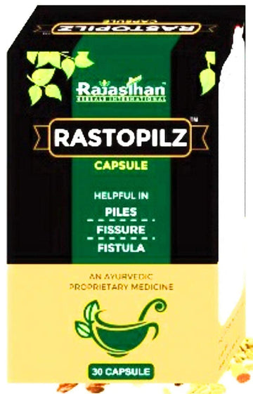 Rajasthan Herbals Rastopilz Capsules - 30 Caps