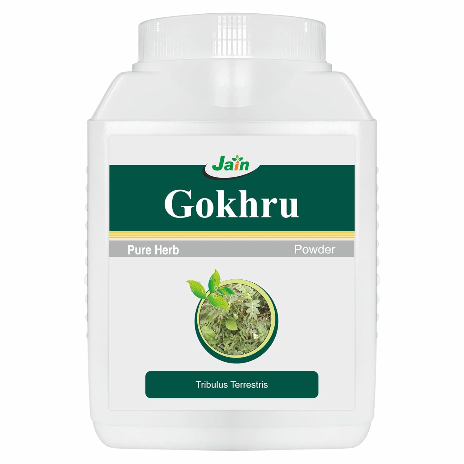 Jain Ayurveda Gokhru Tribulus Terrestris/Gokshura Powder - 400 GM