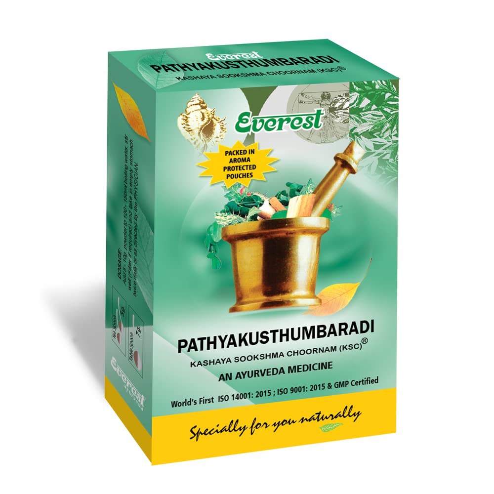 Everest Ayurveda Pathyakusthumbaradi Kashaya Sookshma Churna - 100 GM