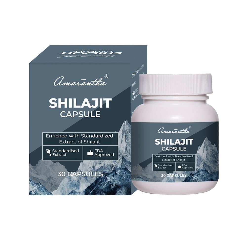 Amarantha Shilajit Capsule - 30 Capsules