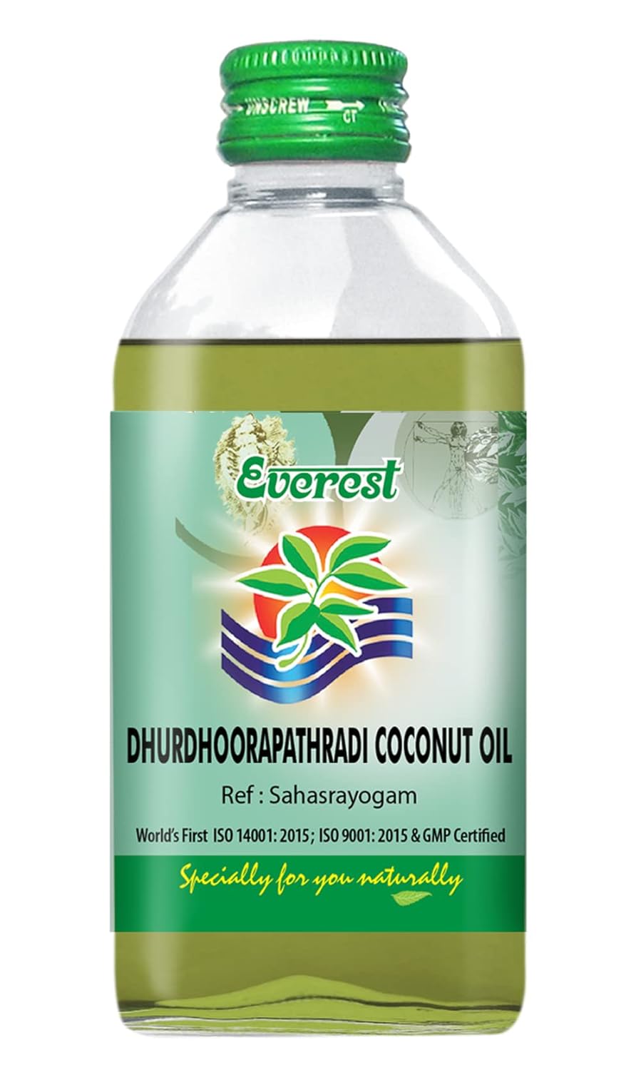 Everest Ayurveda Dhurdhoorapathradi Coconut Oil