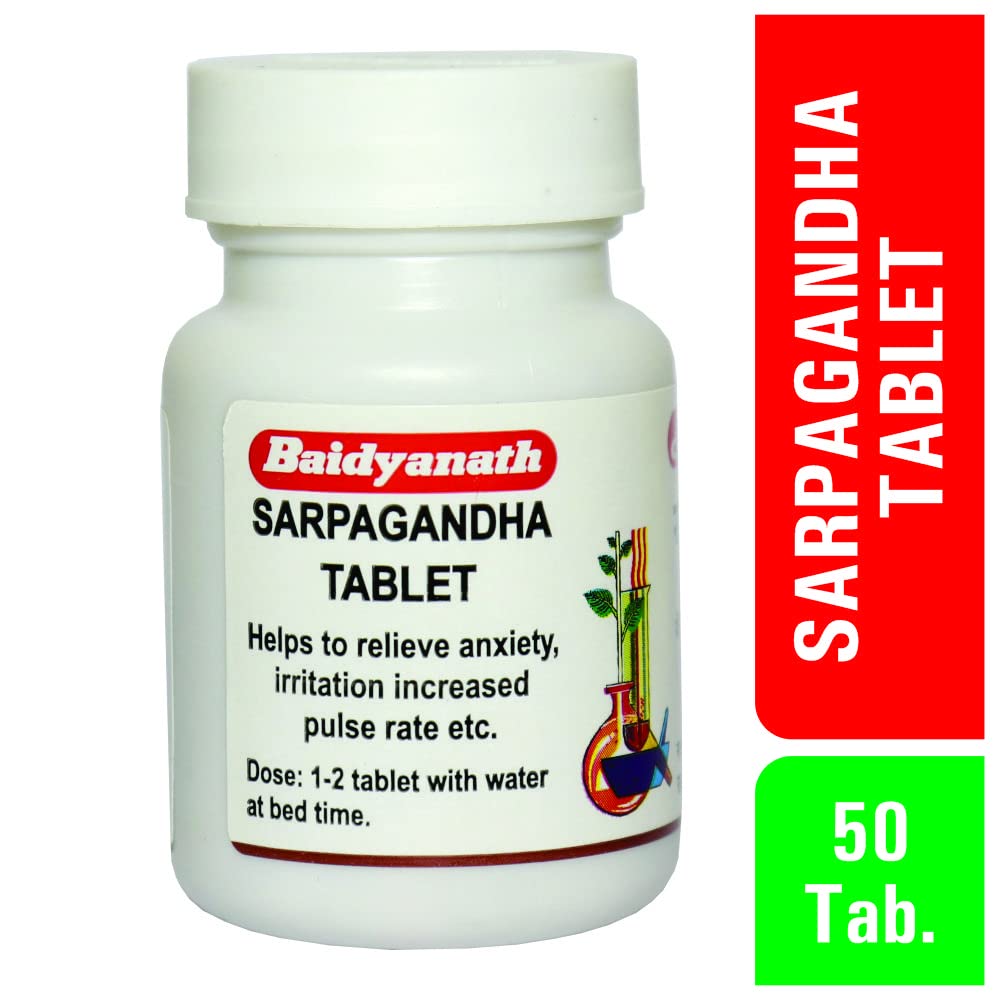 Baidyanath Jhansi Sarpagandha - 50 Tabs