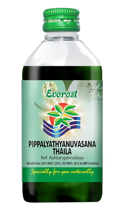 Everest Ayurveda Pippalyathyanuvasana Thaila - 100 ML