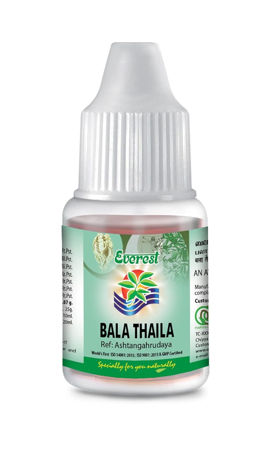 Everest Ayurveda Bala Thaila - 10 ML