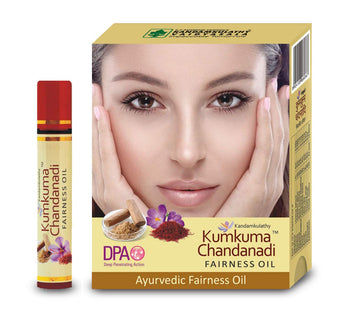 Kandamkulathy Kumkuma Chandanadi Fairness Oil - 10 ML