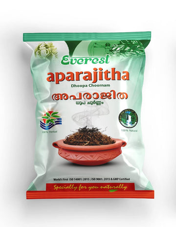 Everest Ayurveda Aparajitha Dhoopa Choornam Powder - 50 GM