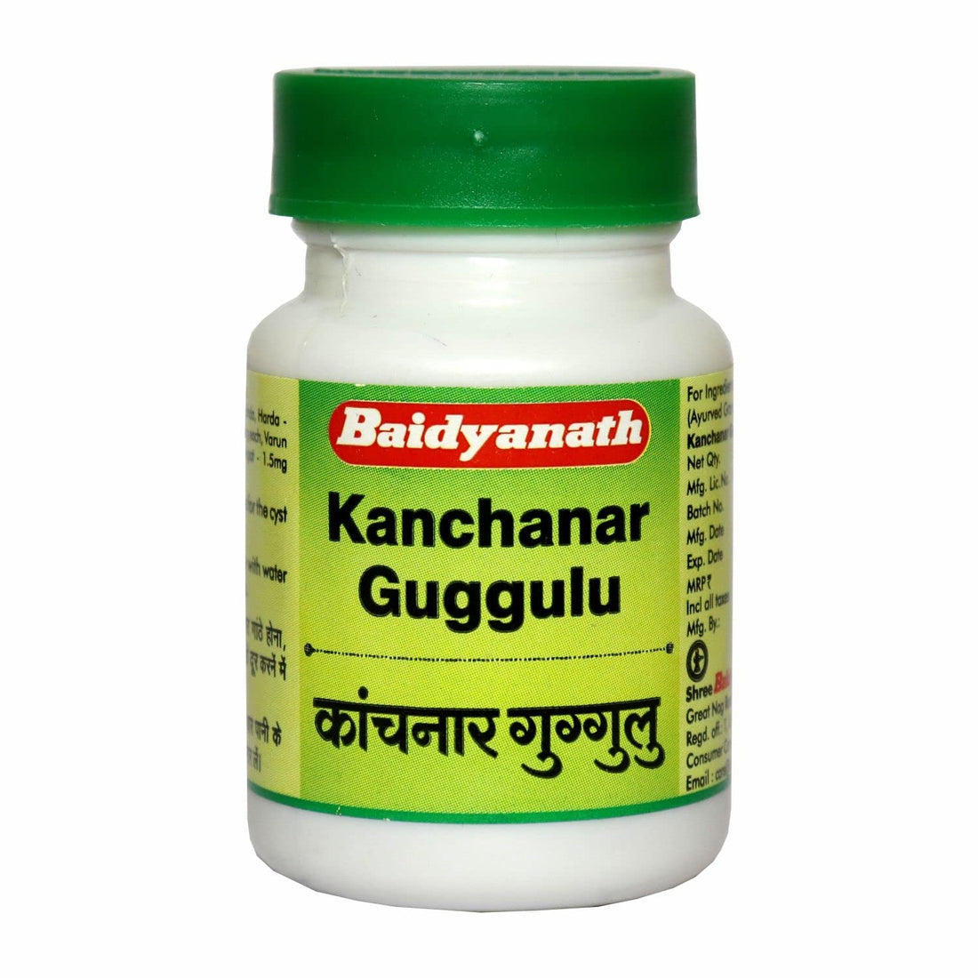 Baidyanath Nagpur Kanchanar Guggulu - 80 Tabs