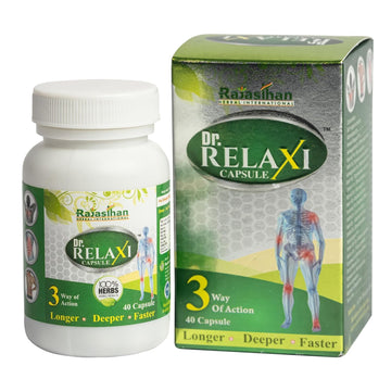 Rajasthan Herbals Dr. Relaxi Capsules - 40 Capsules