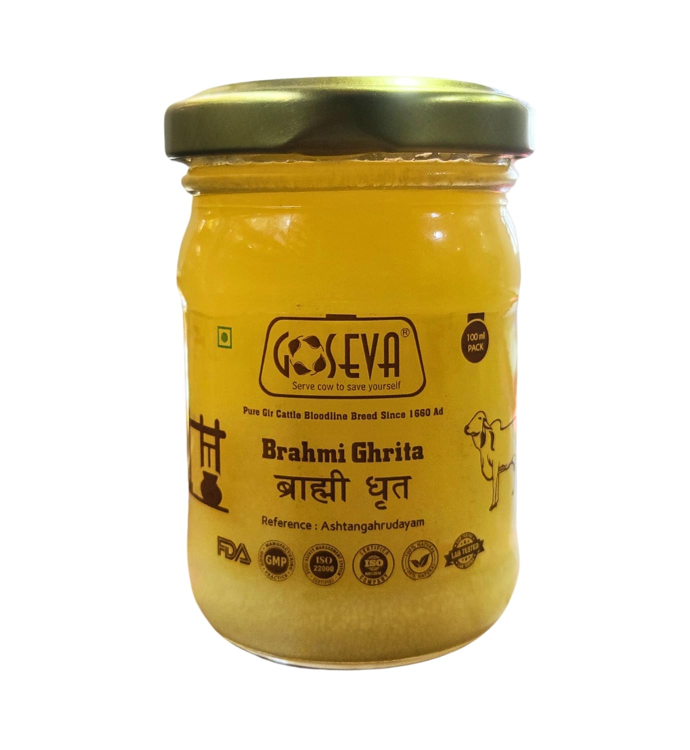 Goseva Brahmi Ghrita - 100 GM