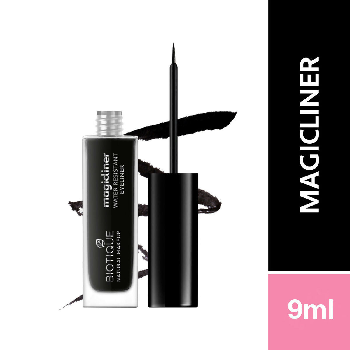 Biotique Magicliner Water Resistant Eyeliner - Midnight Black - 9 ML
