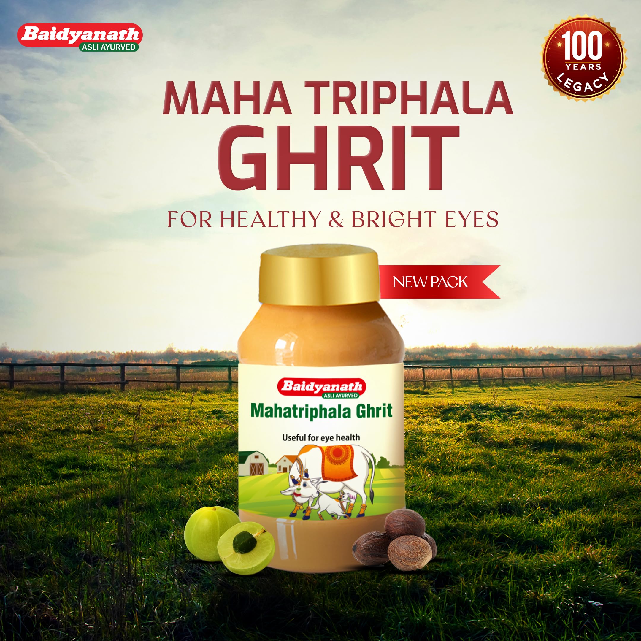 Baidyanath Mahatriphala Ghrita - 100 ML