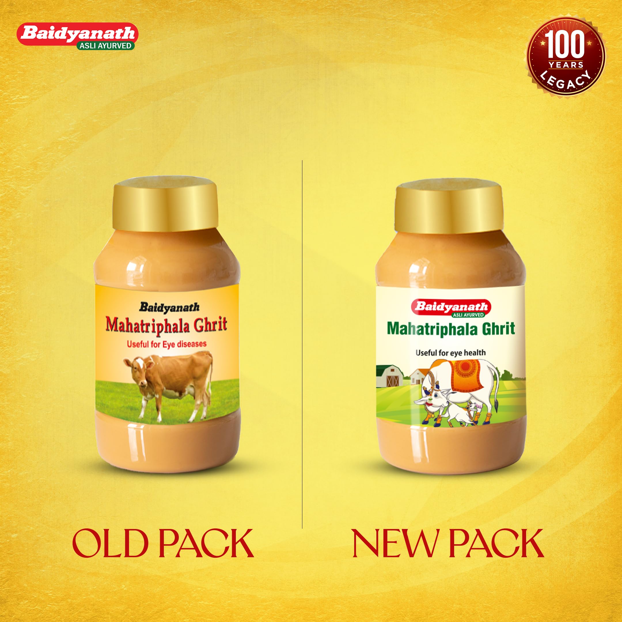 Baidyanath Mahatriphala Ghrita - 100 ML