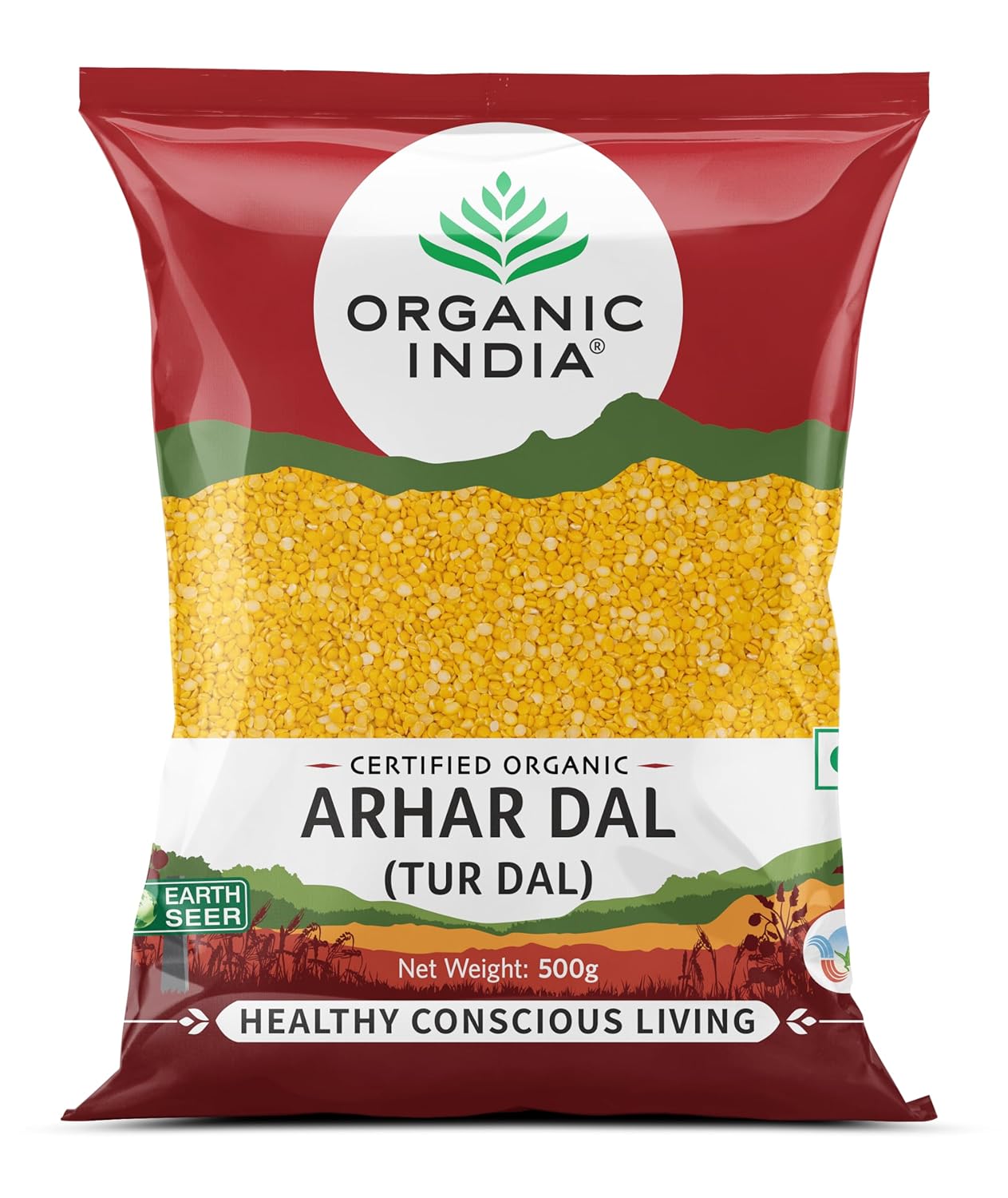 Organic India Arhar Dal - 1 KG
