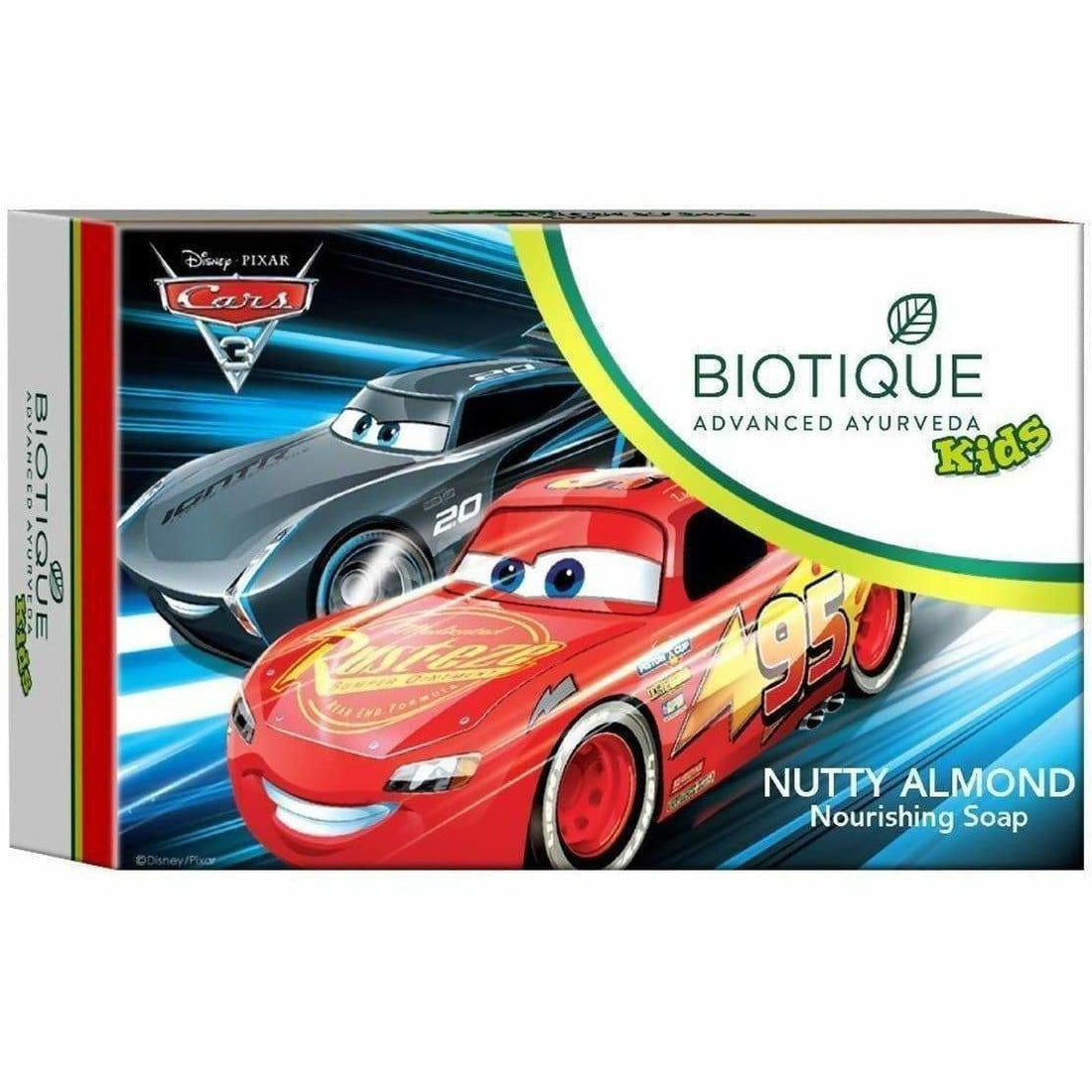Biotique Disney Cars Bio Nutty Almond Nourishing Soap - 75 GM