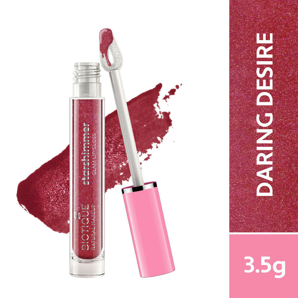 Biotique Starshimmer Glam Lip Gloss - Daring Desire - 3 5 ML
