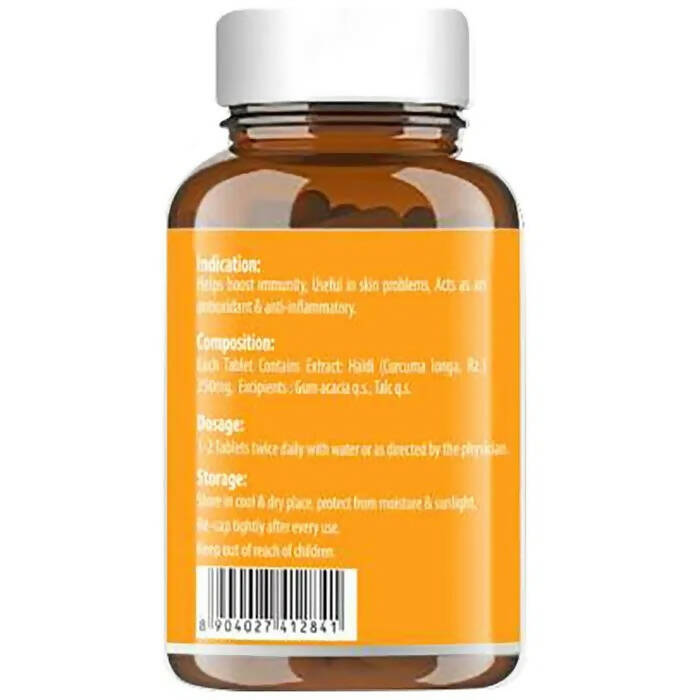 Baidyanath Kolkata Haldi Tablets - 60 Tabs