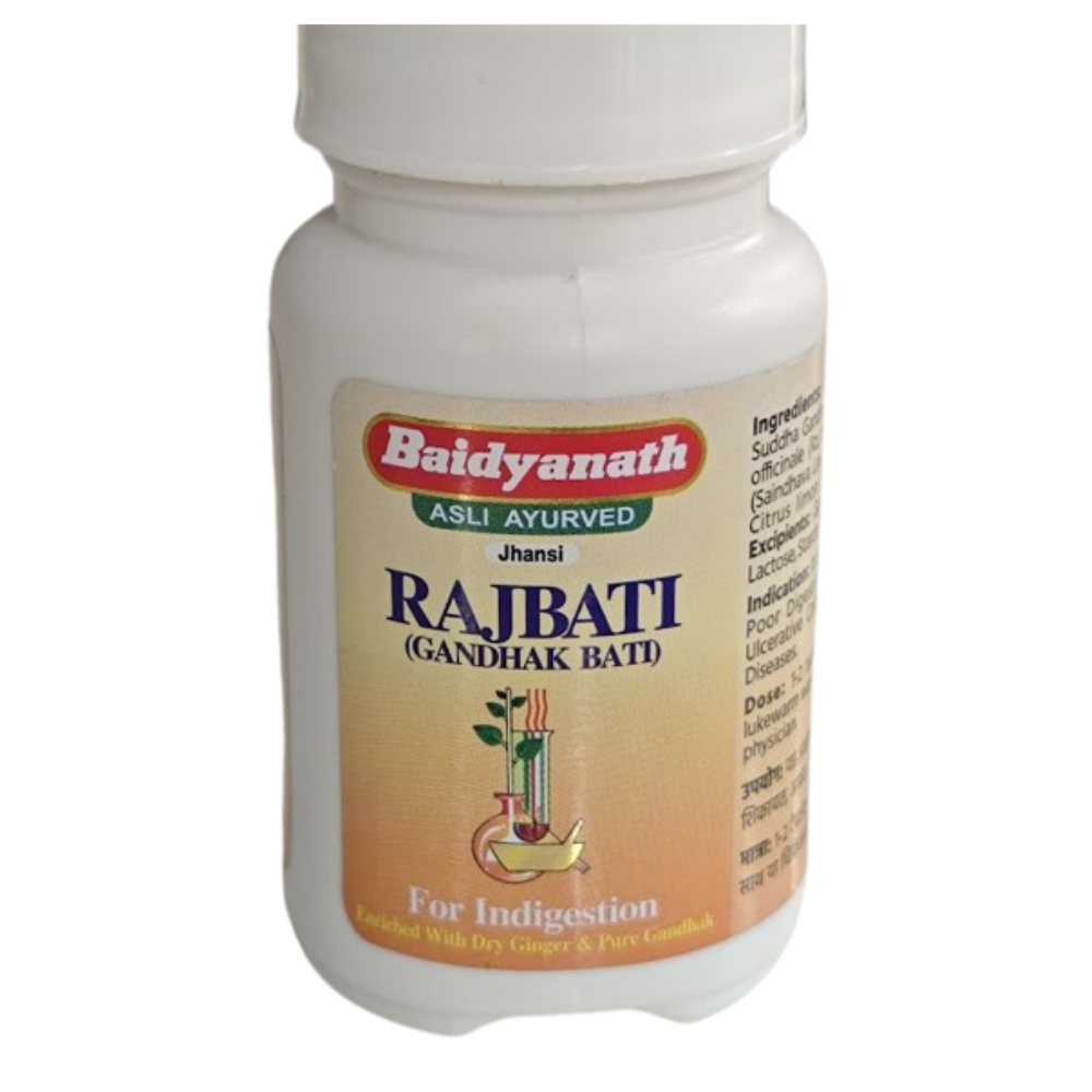Baidyanath Raj Bati (Gandhak Bati) - 60 Tabs
