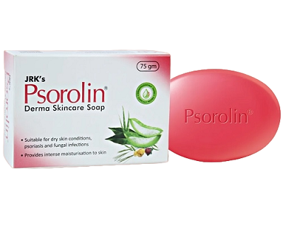 Dr. JRK's Psorolin Derma Skincare Soap - 75 GM