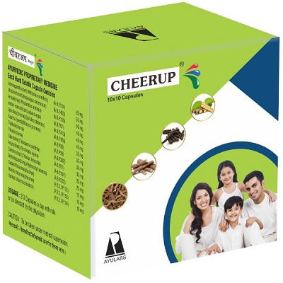 Ayulabs Cheerup Capsule - 100 Capsules