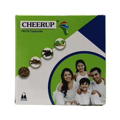 Ayulabs Cheerup Capsule - 100 Capsules
