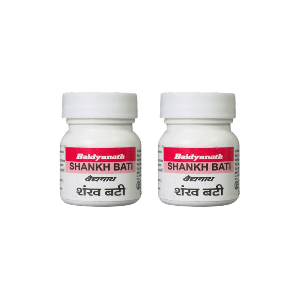 Baidyanath Jhansi Shankh Bati - 40 Tabs