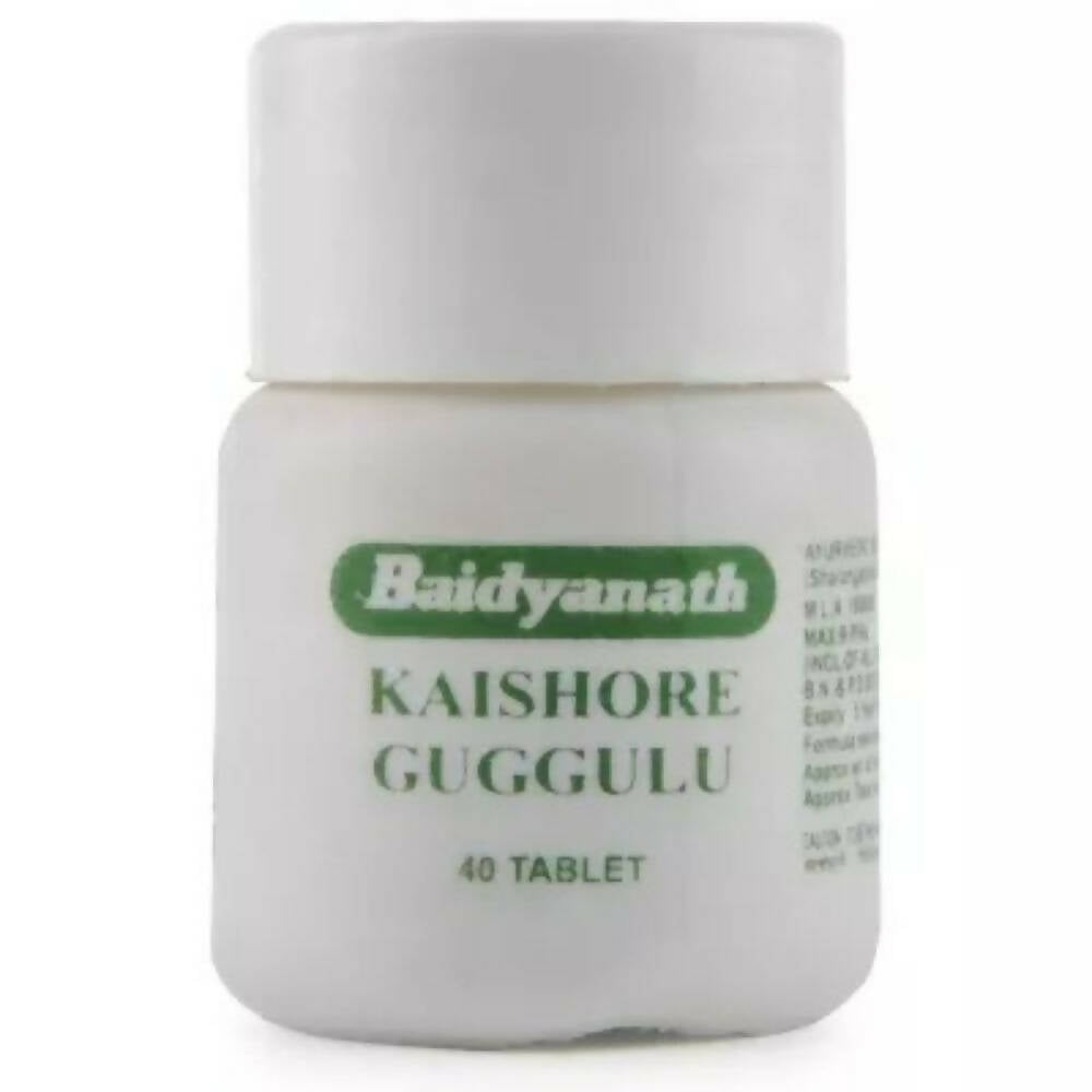 Baidyanath Jhansi Kaishor Guggulu - 40 Tabs