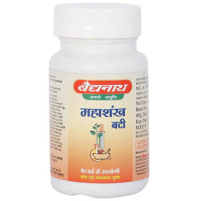 Baidyanath Jhansi Mahashankh Bati - 40 Tabs
