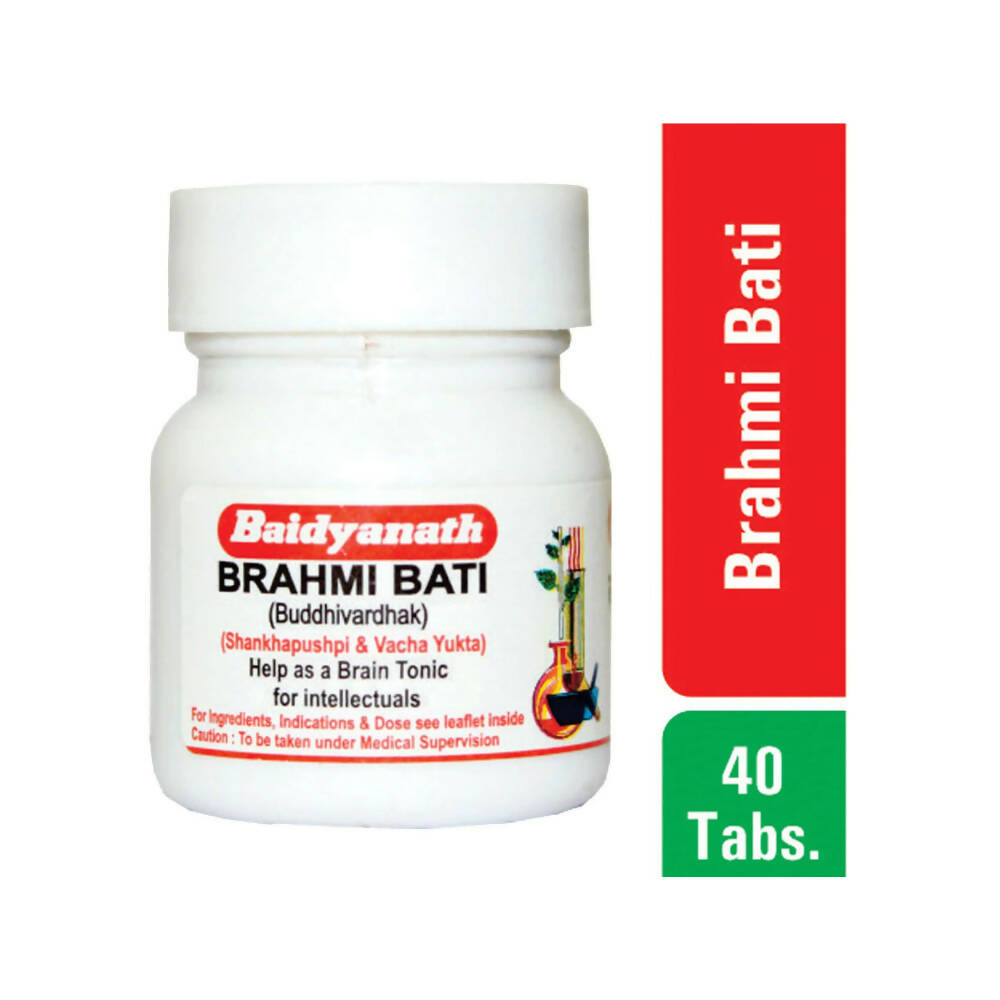 Baidyanath Nagpur Brahmi Bati - 40 Tabs