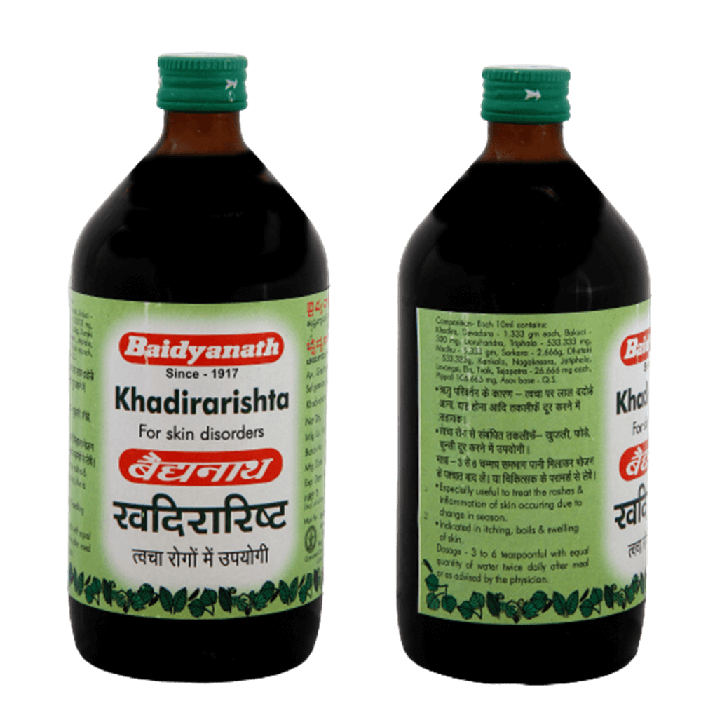 Baidyanath Khadirarishta - 450 ML